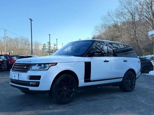 White 2016 Land Rover Range Rover 3.0L Turbocharged Diesel HSE Td6