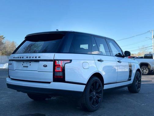 White 2016 Land Rover Range Rover 3.0L Turbocharged Diesel HSE Td6