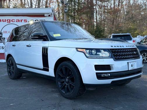 White 2016 Land Rover Range Rover 3.0L Turbocharged Diesel HSE Td6