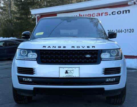 White 2016 Land Rover Range Rover 3.0L Turbocharged Diesel HSE Td6