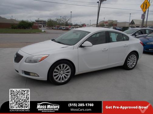 White 2012 Buick Regal Base