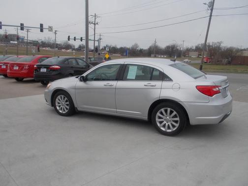 Bright Silver Metallic Clearcoat 2012 Chrysler 200 Touring