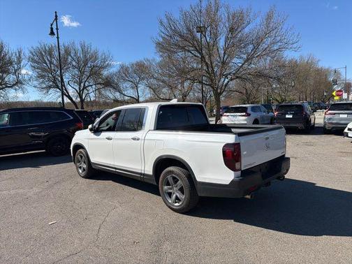 Platinum White Pearl 2022 Honda Ridgeline RTL-E