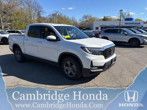 Platinum White Pearl 2022 Honda Ridgeline RTL-E