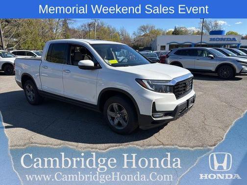 Platinum White Pearl 2022 Honda Ridgeline RTL-E