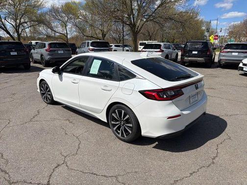 Platinum White Pearl 2024 Honda Civic EX-L