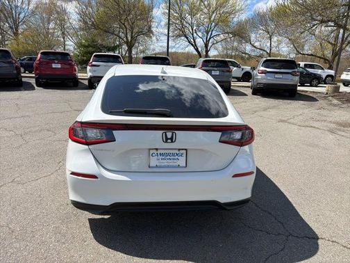 Platinum White Pearl 2024 Honda Civic EX-L