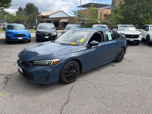 Blue Lagoon Pearl 2025 Honda Civic LX
