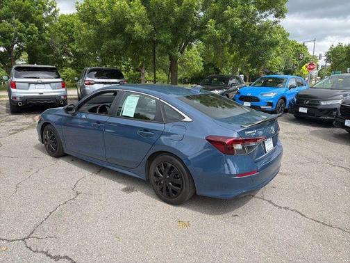 Blue Lagoon Pearl 2025 Honda Civic LX