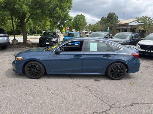 Blue Lagoon Pearl 2025 Honda Civic LX