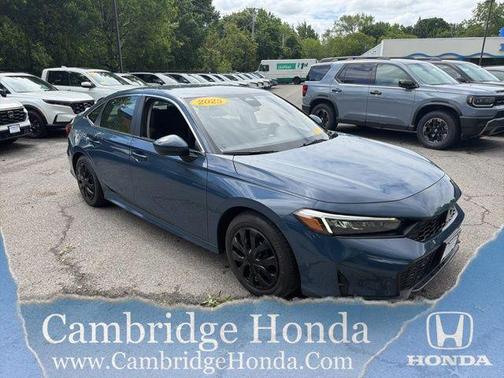 Blue Lagoon Pearl 2025 Honda Civic LX