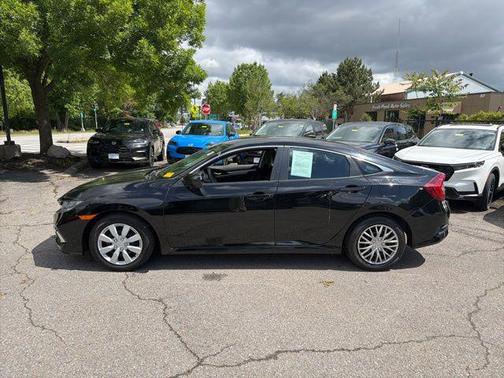 Crystal Black Pearl 2019 Honda Civic LX