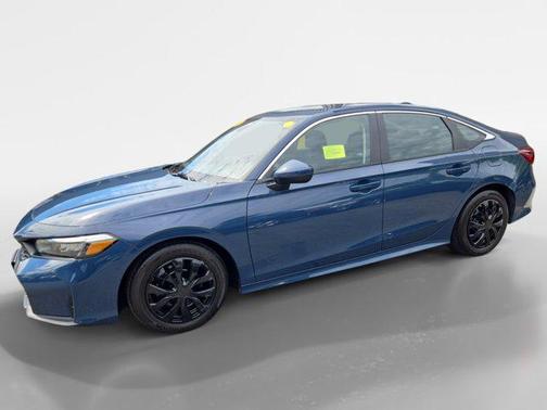 Blue Lagoon Pearl 2025 Honda Civic LX