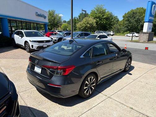 Gray 2023 Honda Civic EX