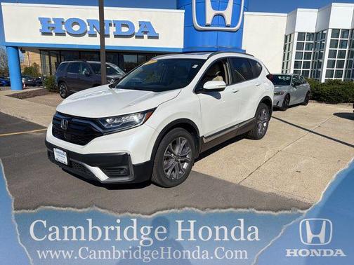Platinum White Pearl 2020 Honda CR-V AWD Touring