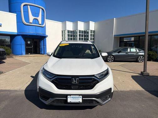 Platinum White Pearl 2020 Honda CR-V AWD Touring