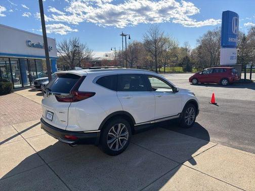 Platinum White Pearl 2020 Honda CR-V AWD Touring
