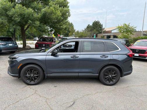 Gray 2024 Honda CR-V Hybrid Sport AWD