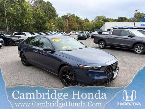 Canyon River Blue Metallic 2025 Honda Accord SE