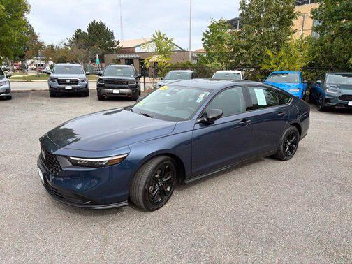 Canyon River Blue Metallic 2025 Honda Accord SE