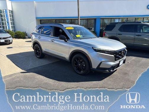 Lunar Silver Metallic 2024 Honda CR-V Hybrid Sport AWD