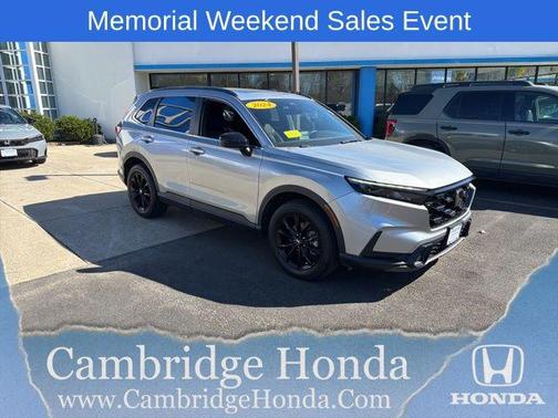 Lunar Silver Metallic 2024 Honda CR-V Hybrid Sport AWD