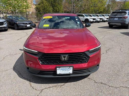 Radiant Red Metallic 2023 Honda Accord Hybrid Sport