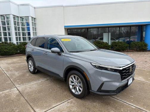 Gray 2024 Honda CR-V EX AWD