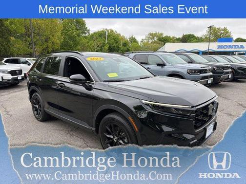 Crystal Black Pearl 2023 Honda CR-V Hybrid Sport AWD