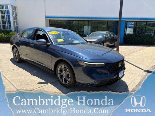 Canyon River Blue Metallic 2023 Honda Accord EX