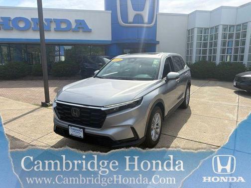 Lunar Silver Metallic 2024 Honda CR-V EX AWD