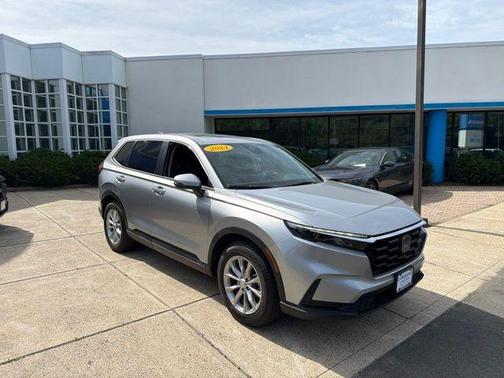 Lunar Silver Metallic 2024 Honda CR-V EX AWD