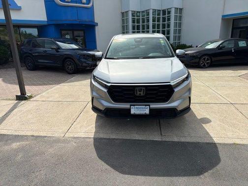 Lunar Silver Metallic 2024 Honda CR-V EX AWD