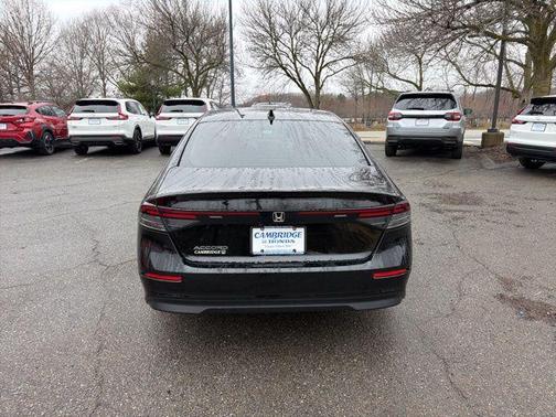 Crystal Black Pearl 2024 Honda Accord EX