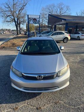 Silver 2012 Honda Civic LX