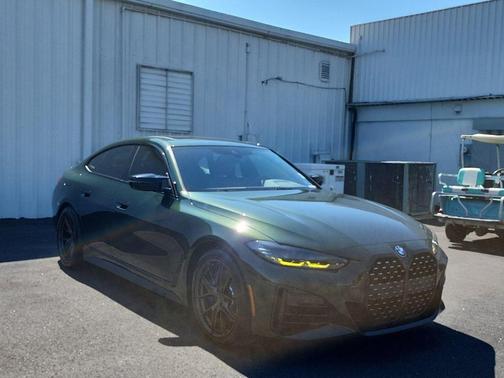 San Remo Green Metallic 2022 BMW M440 Gran Coupe i xDrive