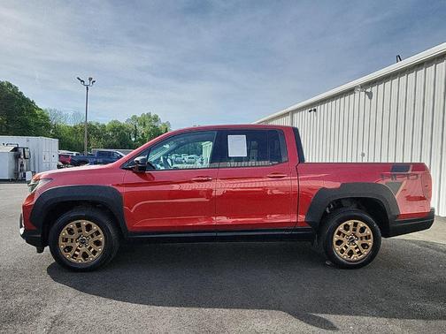 Radiant Red Metallic II 2021 Honda Ridgeline Sport