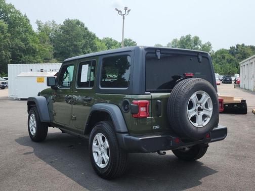 Sarge Green Clearcoat 2021 Jeep Wrangler Unlimited Sport