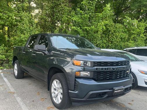 Shadow Gray Metallic 2021 Chevrolet Silverado 1500 Custom