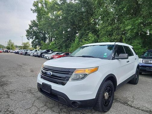 White 2015 Ford Utility Police Interceptor Base