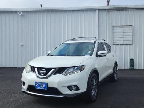 Pearl White 2016 Nissan Rogue SL
