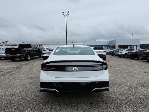 White 2024 Hyundai SONATA SEL