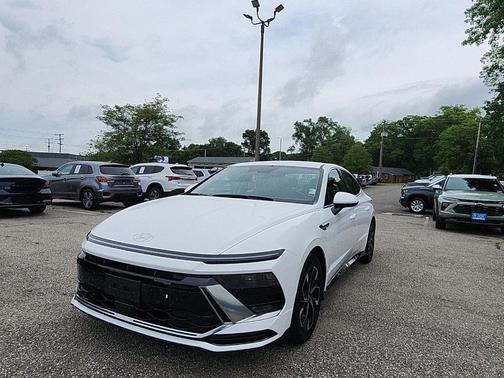 White 2024 Hyundai SONATA SEL