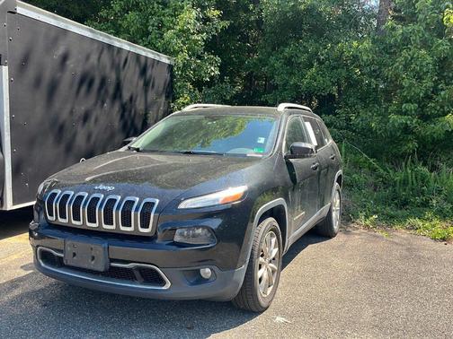 Brilliant Black Crystal Pearlcoat 2016 Jeep Cherokee Limited