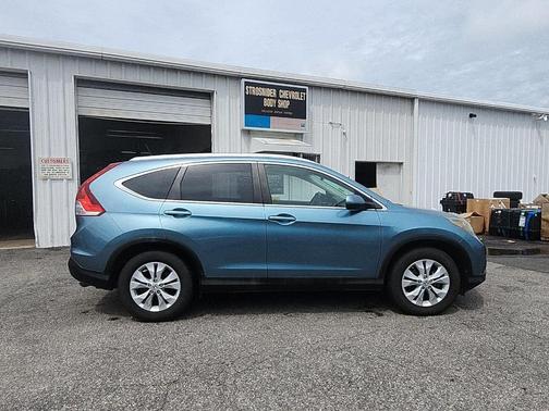 Blue 2013 Honda CR-V EX-L