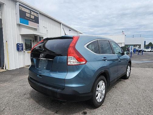 Blue 2013 Honda CR-V EX-L
