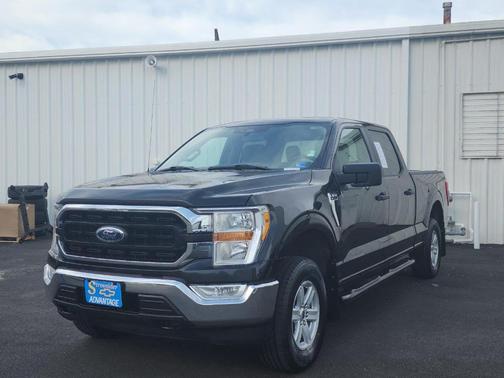 Agate Black Metallic 2021 Ford F-150 XLT