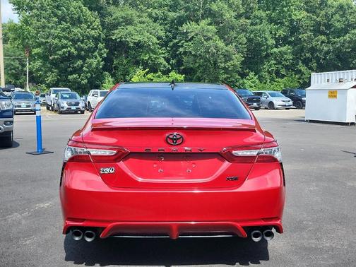 Red 2020 Toyota Camry XSE