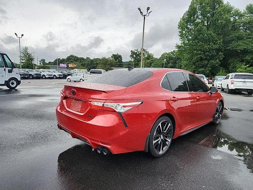 Red 2020 Toyota Camry XSE