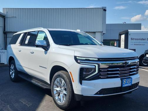 Polar White 2026 Chevrolet Suburban Premier